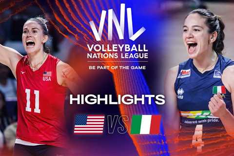 USA vs.  ITA – Highlights Week 1 | Women’s VNL 2023