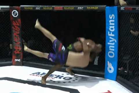 Video: UFC veteran Alex Oliveira pulls off insane Judo throw knockout