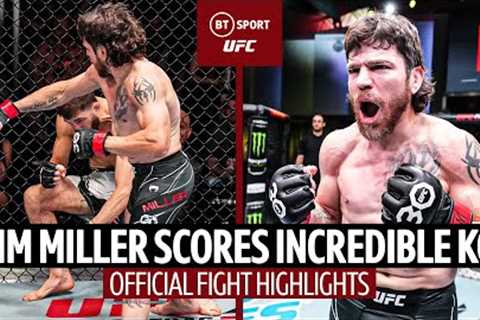 Jim Miller scores fastest career knockout over Jesse Butler  UFC Official Fight Highlights