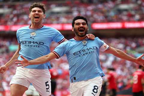 Who will Premier League and FA Cup winners Man City play in the Community Shield?