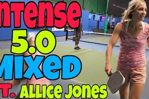 Intense 5.0 Pickleball Mixed Doubles Feat. Top Pro Allice Jones