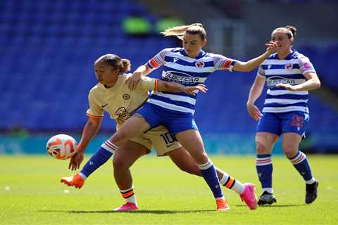 Reading Women’s team to go part-time after their relegation from the WSL to second tier