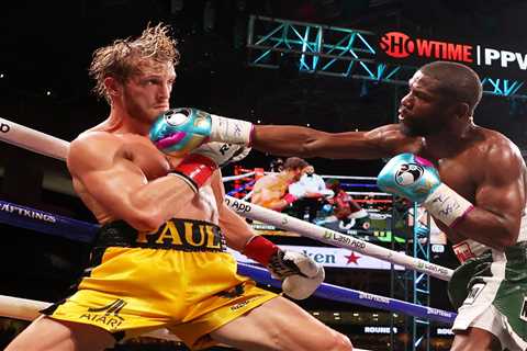 Boxing fans all say same thing as Logan Paul says he ‘BEAT’ Floyd Mayweather on two year..