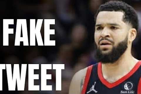 RAPTORS FAMILY: FAKE TWEET, REAL RESPONSE.🤣🤣🤣 BUT JUST IN CASE.....