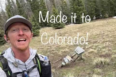 CDT 2023 Ch 7: Ghost Ranch, Postholing, Shoe skiing, Colorado!