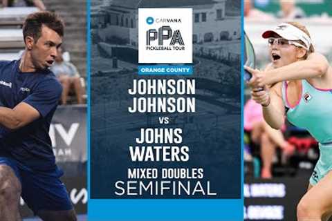 Johnson Siblings take on Johns and Waters in the Semis!