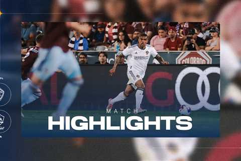 HIGHLIGHTS: LA Galaxy at Colorado Rapids | June 24, 2023