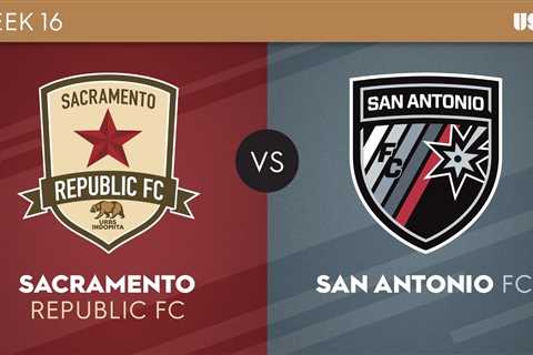 Sacramento Republic FC v San Antonio FC: June 24, 2023