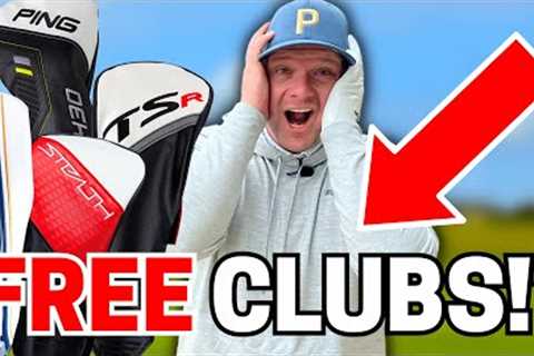 I gave a 9 handicap golfer FREE GOLF CLUBS... But he got MAD!