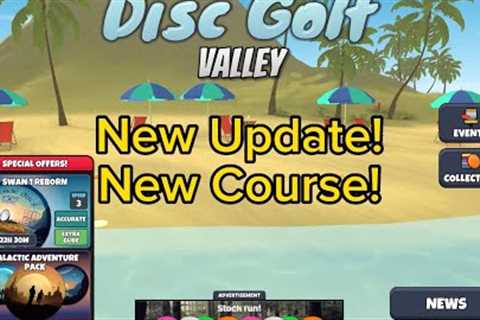 New Update!  New Course!  More Bag Slots! : Disc Golf Valley