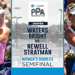 Waters/Bright vs Newell/Stratman in the Semis at Denver Open
