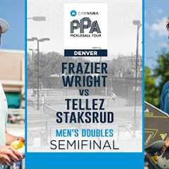 Frazier/Wright vs Tellez/Staksrud in the Semis at Denver Open