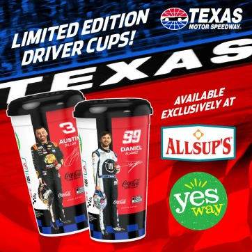 Limited Edition Coca-Cola Family of Drivers Souvenir Cups Available Exclusively for Limited Time at ..