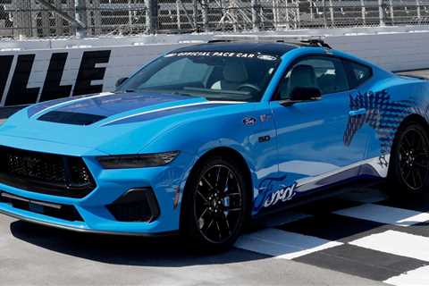 2024 Ford Mustang GT Debuts As NASCAR Pace Car At Martinsville Speedway