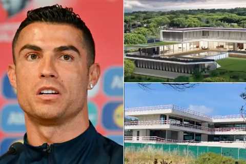 ‘It looks like a hospital’ – Cristiano Ronaldo annoys neighbours with construction work on £28m..