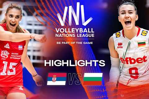 SRB vs.  BUL – Highlights Week 3 | Women’s VNL 2023