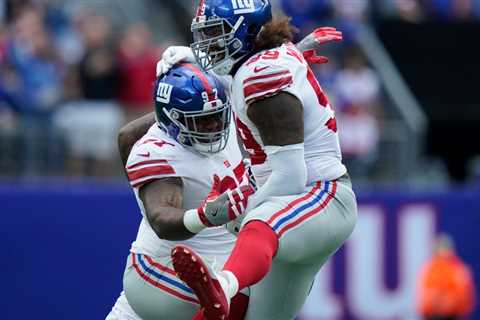 Giants’ interior defenders ranked among best defensive position groups