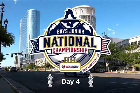 2023 USA Volleyball Boys Junior National Championship | Day 4 Highlights