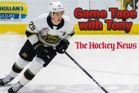 Game Tape with Tony: C Nate Danielson of the Brandon Wheat Kings (2023 NHL Draft)