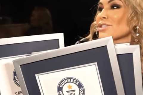 Natalya awarded six Guinness World Records at Money in the Bank