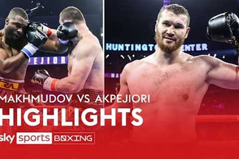 HIGHLIGHTS! Arslanbek Makhmudov vs Raphael Akpejiori 💥