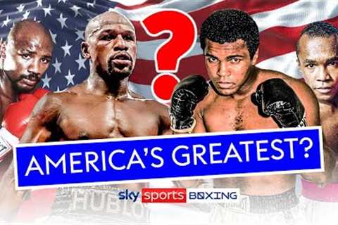 DEBATE: Who is the GREATEST American boxer of all time?!🗽👀