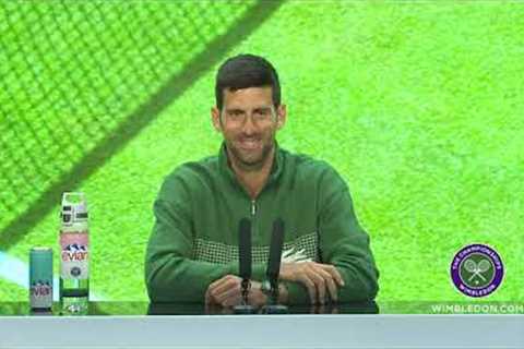 Novak Djokovic: First Round Press Conference