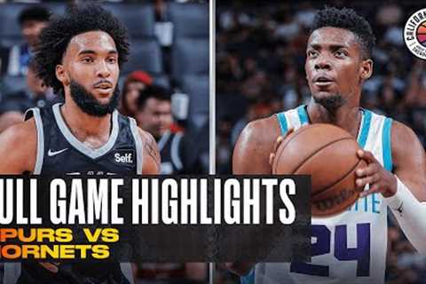 SPURS vs HORNETS | CALIFORNIA CLASSIC | FULL GAME HIGHLIGHTS