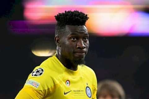 Inter Rejects Manchester United’s Bid For Andre Onana