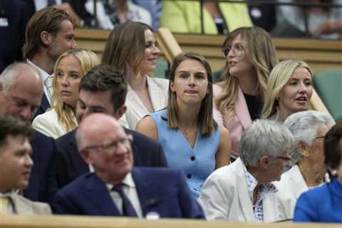 England soccer stars who will miss the Women’s World Cup sit in Royal Box at Wimbledon