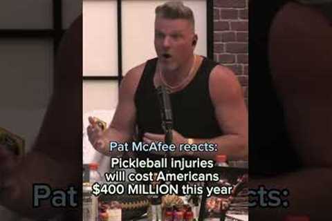 Pickleball injuries will cost $400 MILLION to Americans this year