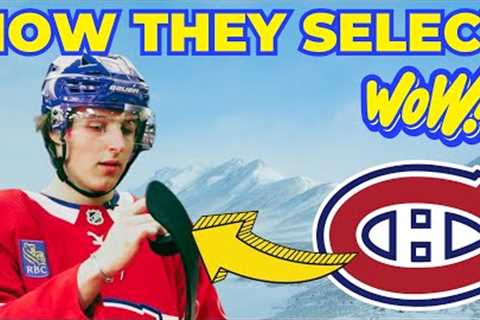 MONTREAL CANADIENS HOW AND WHY THEY SELECT DAVID REINBACHER