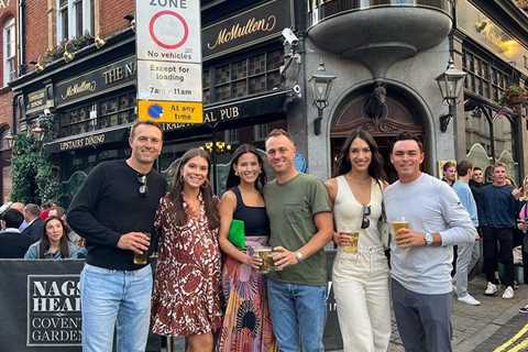 Golf superstars Fowler, Speith, Thomas and Wags enjoy a pint in London pub and trip to Wimbledon..