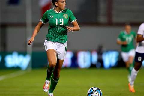 ‘Ringsend Abbie’ Larkin celebrated by local community ahead of World Cup debut – The Irish Times