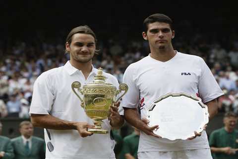 I played in the Wimbledon final and then went on a TV dating show and married a top model