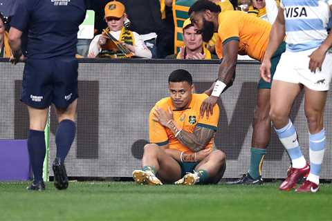 Len Ikitau fractures shoulder blade, faces battle to be fit for Australia’s Rugby World Cup campaign