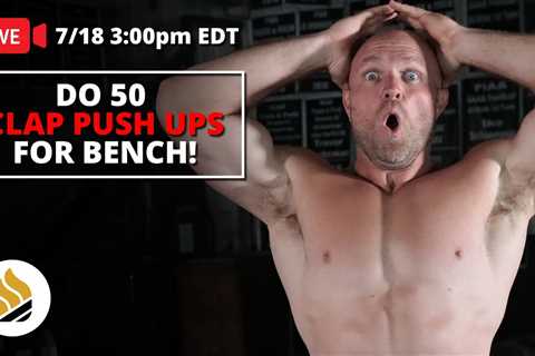 Push Ups Get You 315 Pounds on Bench Press? | @GarageStrength LIVE Q&A