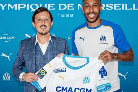 Chelsea flop Pierre-Emerick Aubameyang completes Marseille transfer as French club liken him to a..