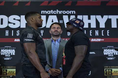 Anthony Joshua Studies Greatest Heavyweight Evander Holyfield Ahead of Rematch with Dillian Whyte