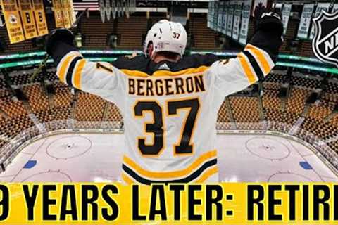 BOSTON BRUINS PATRICE BERGERON