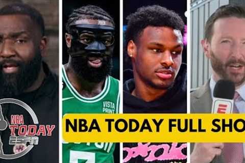 NBA TODAY FULL SHOW | Perkins update Bronny James health & Jaylen Brown super-deal with Celtics