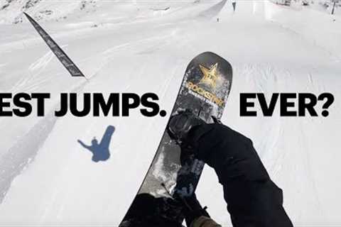 POV: Crazy Fun Day Snowboarding Perfect Jumps!