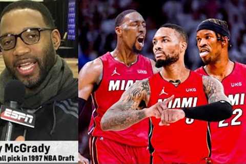 MIAMI HEAT NEWS!! TRACY MCGRADY WANTS DAMIAN LILLARD TO JOIN THE MIAMI HEAT!!