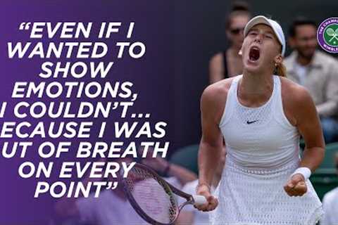 16-year-old Mirra Andreeva is enjoying the atmosphere after Third Round win | Wimbledon 2023