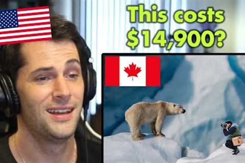 American Reacts to EXPENSIVE Luxury Experiences in Canada