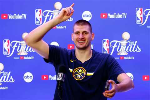 Nikola Jokic Spotted In Full Uniform At Horse Race