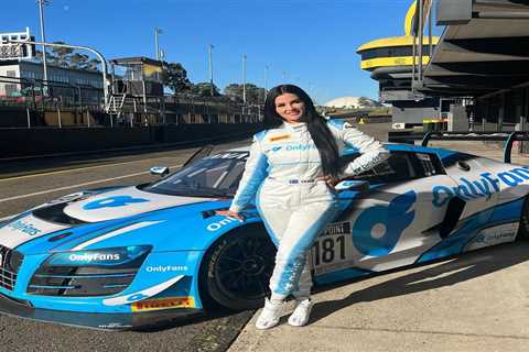 OnlyFans racing star Renee Gracie reveals ‘topless race recaps’ as she promises to treat UK fans to ..