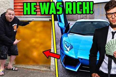 He Was RICH And PASSED AWAY! I Bought His Storage Unit And Made BIG MONEY!