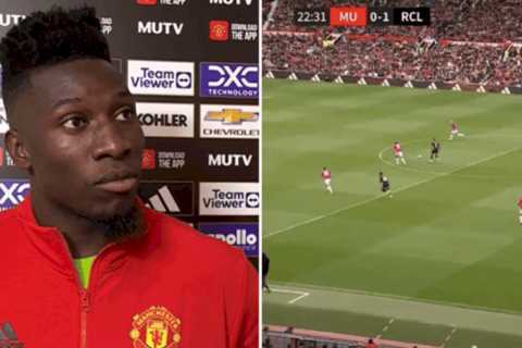 Onana Takes Responsibility For Conceding From Halfway Line: Manchester United’s New Signing Opens Up