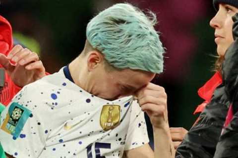 Women’s World Cup 2023: Retiring Megan Rapinoe makes tearful exit as USA bow out